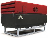 Передвижной дизельный компрессор Chicago Pneumatic CPS100 на опорах