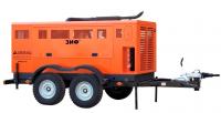 Передвижной дизельный компрессор ЗИФ ПВ-24/1,2 на шасси