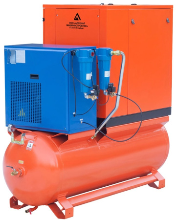 Винтовой компрессор ЗИФ СВЭ-0,4/1,6 ШМ ОиР-500